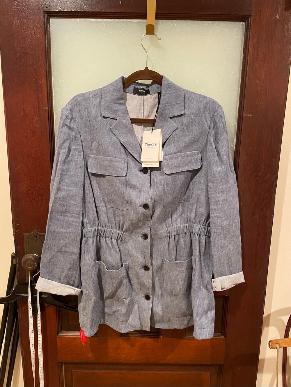 Theory Light Weight Denim Jacket
